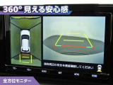フロントモニター・サイドモニター・バックモニターを使用し、車を上から見たような映像で駐車が出来ます!