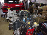 HID/TEIN車高調/AVSモデル518AW/タイヤネオバ/C-WESTフルエアロ/純正リアウイング/IPF4灯ライトキット/HKSマフラー/トラストインテークパイプ/BLTZブローオフバルブ