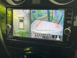 【アラウンドビューモニター】専用のカメラにより、上から見下ろしたような視点で360度クルマの周囲を確認することができます☆死角部分も確認しやすく、狭い場所での切り返しや駐車もスムーズに行えます。