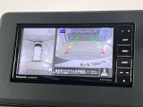 上から丸見えアラウンドビューモニター付きです。