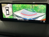 【360&deg;ビューモニター】専用のカメラにより、上から見下ろしたような視点で360度クルマの周囲を確認することができます☆死角部分も確認しやすく、狭い場所での切り返しや駐車もスムーズに行えます。