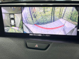 【360&deg;ビューモニター】専用のカメラにより、上から見下ろしたような視点で360度クルマの周囲を確認することができます☆死角部分も確認しやすく、狭い場所での切り返しや駐車もスムーズに行えます。