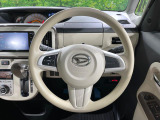 【ステアリングスイッチ】運転中、前方から目線をそらすことなく、オーディオ等の操作が可能な便利機能!安心&快適なドライブを演出してくれます♪