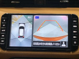 【アラウンドビューモニター】車を上から見下ろしているかのような映像で周囲の状況がひと目で確認、狭い駐車場に駐車するときも安心です♪
