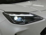 LEDヘッドライトです。デザイン性がよくとても明るいので、夜間の走行や悪天候でも安心です。しかも長寿命!