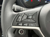 ステアリングのスイッチでオーディオの調節ができちゃう優れもの!
