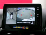 アラウンドビューモニター搭載車です。360度見渡せるカメラで苦手な駐車も安心です。