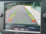●ガイドライン付きバックカメラ:不安な駐車もこれで安心!ガイドライン付きなので狭い箇所での駐車もラクラクです!