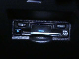ETC車載器付きです。高速道路の料金所もスムーズに通過できます。