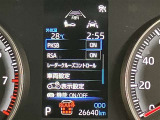 視認性の良いメ-タ-を採用しており、快適なドライブをサポ-トします♪