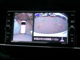 アラウンドビューモニター搭載車です。360度見渡せるカメラで苦手な駐車も安心です。
