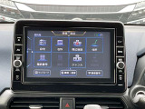 日産オリジナルナビゲーション。9インチワイドモニター。