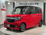 全国納車可 第三者機関証明書付 2ト-ン 最長5年保証 ワンオ-ナ- ナビVXM-204VFi TV Rカメラ CD録音 BTオ-ディオ DVD装備のN-BOXカスタム G・Lホンダセンシング入庫!