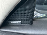 純正BOSEサウンドは車種ごとの専用設計です。良質な音響空間での快適なドライブをお楽しみください。