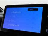 オーディオソース選択画面です。Bluetoothオーディオをご利用いただけます。