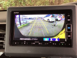 バックも安心のバックカメラ付いています。バックカメラがあると、いつでも安全にバックできますね。死角も減ります。
