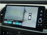 ◆全周囲カメラシステム◆運転席から見えにくい後方などをナビ画面で確認でき運転を支援するシステムです!