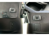 USB電源ポートを装備。運転席前のインパネBOX内、前席左右シートバック・3列目ピラー左右それぞれ設置。 助手席アッパーボックスにHDMI入力もついてます。