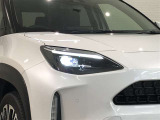 LEDヘッドライトです。デザイン性がよくとても明るいので、夜間の走行や悪天候でも安心です。しかも長寿命!