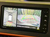 【パノラマモニター】専用のカメラにより、上から見下ろしたような視点で360度クルマの周囲を確認することができます☆死角部分も確認しやすく、狭い場所での切り返しや駐車もスムーズに行えます。