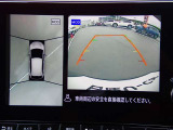 上からの視点で狭い駐車場への駐車などに役立つアラウンドビューモニターです♪