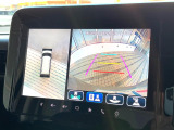 【全方位モニター用カメラ】専用のカメラにより、上から見下ろしたような視点で360度クルマの周囲を確認することができます☆死角部分も確認しやすく、狭い場所での切り返しや駐車もスムーズに行えます。