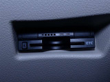 ETC車載器付きです。高速道路の料金所もスムーズに通過できます。