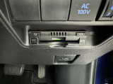 ETC車載器付きです。高速道路の料金所もスムーズに通過できます。