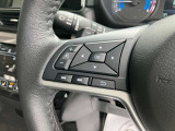 運転中でも手を離さずにオーディオの操作ができる『ステアリングスイッチ』機能があります!