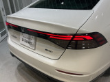 視認性がいいテールランプ。後続車にも存在をアピール。