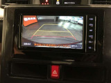 バックガイドモニターで、後方を確認しながら安心して駐車することができます。運転初心者も熟練者も必須の機能ですよ!
