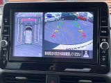 アラウンドビューモニターは車庫入れの強い味方となってくれます。上から車を見下ろすように視ることで、駐車場枠内にビシッと真っ直ぐ停めれます!☆一度使ったらわかって頂けます☆
