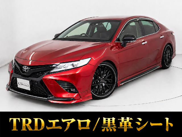 カムリ 2.5 G レザーパッケージ 車高調 TRDエアロ 黒本革 20AWカスタム