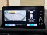 バックカメラの画像です。車庫入れの安心感がアップしますね☆