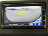 リアワイドカメラシステム!従来の視野に加えて、後方側方を約180&deg;まで見えるワイドビューと、後方を真上から見たような視野で駐車時などに便利なトップダウンビューの3つの視野があります!
