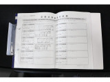 前ユーザー様の記録簿もついておりますので整備歴もご確認いただけます