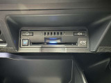 ETC車載器付きです。高速道路の料金所もスムーズに通過できます。