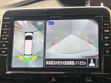 【アラウンドビューモニター】車を上から見下ろしているかのような映像で周囲の状況がひと目で確認、狭い駐車場に駐車するときも安心です♪