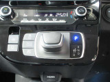 スマートに操作できるシフトレバー