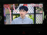 純正ナビが付いています。カメラ・モニター類の追加取り付けもご相談ください。