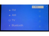 TV視聴可能。Bluetooth機能付き。
