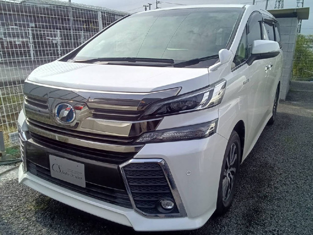 ヴェルファイア ハイブリッド 2.5 ZR E-Four 4WD 後席モニター ワンオーナー