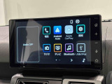 メーカーオプションの9インチディスプレイオーディオ装備でApple CarPlayやAndoroido Autoに対応!