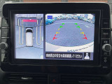 アラウンドビューモニターは車庫入れの強い味方となってくれます。上から車を見下ろすように視ることで、駐車場枠内にビシッと真っ直ぐ停めれます!☆一度使ったらわかって頂けます☆