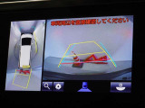 &rdquo;パノラミックビューモニターを搭載。バックカメラの映像だけでなく、上からの映像も表示されます。&rdquo;