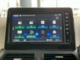 メニューを開いていただくと緑はオーディオ機能で青はナビゲーション機能とわかりやすくなっております。
