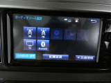 【オーディオ選択画面】AM/FMの切替や、交通情報もこちらの画面から選択できます。