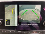 アラウンドビューモニター 駐車場での車庫入れや狭い道路での走行にカメラで確認が出来るので安心です。