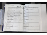 記録簿はお車の履歴書です。出どころのしっかりしたお車です。更に認定中古車の保証を付けてのお渡しです。