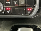 運転席/助手席シートヒーターで寒い日もすぐに温かくなり快適に過ごせます。2段階の温度調整が可能です
